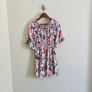 Lulu’s Floral Off-Shoulder Sundress